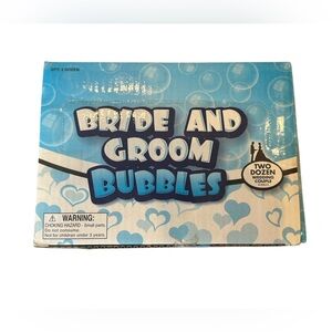Bride and Groom Wedding Bubble Favors Send Off Bridal Shower Wedding Decor 24